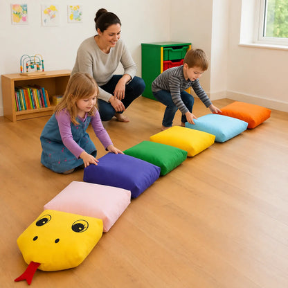 Sit and Slither Snake Cushion lifestyle image 7