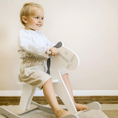 Skandi Wooden Rocking Horse-Skandi Wooden Rocking Horse