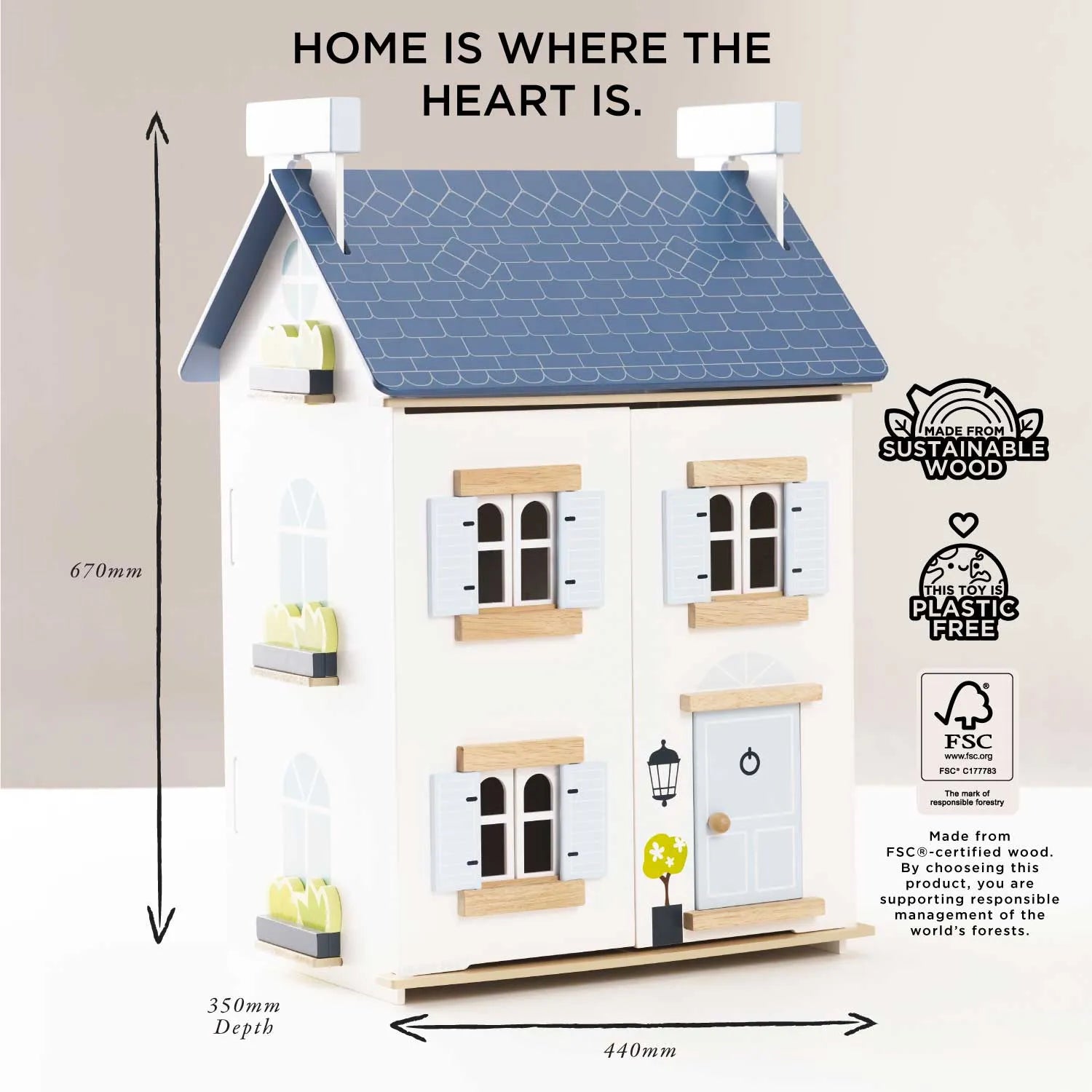Sky Wooden Dolls House-Sky Wooden Dolls House