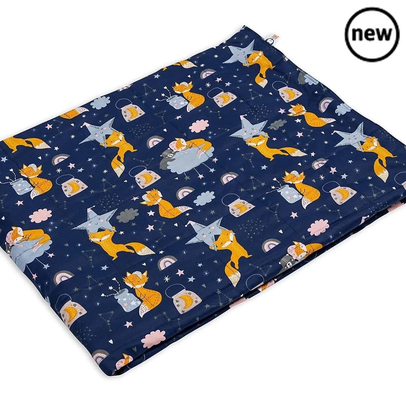 Sleeping Foxes Cotton Weighted Blanket-Sleeping Foxes Cotton Weighted Blanket