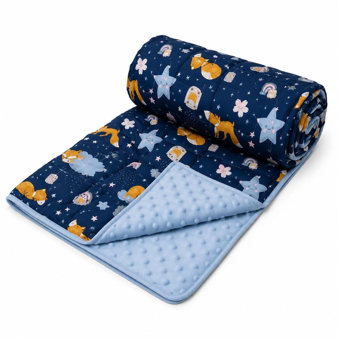 Sleeping Foxes Cotton Weighted Blanket-Sleeping Foxes Cotton Weighted Blanket