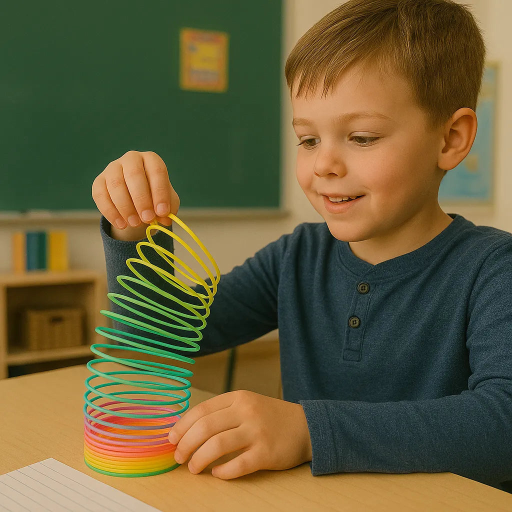 Slinky spring,rainbow spring,rainbow slinky,original plastic slinky ...