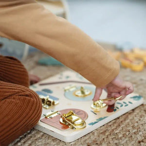 Small Foot Latches and Locks Motor Activity Board-Small Foot Latches and Locks Motor Activity Board