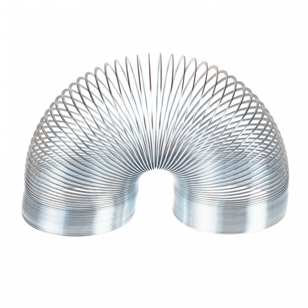 Small Metal Spring, The Metal Spring Slinky is a versatile and enduring toy that offers a range of benefits, making it a great addition to any toy collection or Treasure Basket. Tactile and Sensory Stimulation: The metal texture and springy action provide sensory stimulation, making it a good choice for children who benefit from tactile experiences. Motor Skill Development: Manipulating the Metal Spring Slinky helps in honing fine motor skills and hand-eye coordination. The different ways it can be stretche