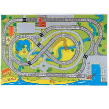 Small World Railway Themed Play Mat-Small World Railway Themed Play Mat
