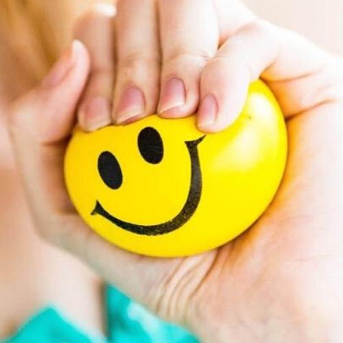 Smiley Stress Ball, This Smiley Stress Ball is ultra light and soft squeezy yellow stress ball and is a colourful and cheerful yellow charming character and has a friendly appealing smiley face. The Smiley Stress Ball offers an amazing way to relieve some stress as you can squeeze this Smiley stress ball over and over again and every time it will return to the normal shape and size. The Smiley Stress Ball has a bright yellow colour makes this a great product for Visual eye tracking. The Smiley Stress Ball i