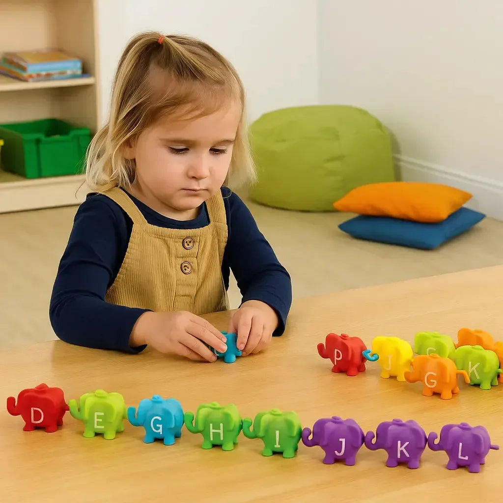 Snap Abc Snap-n-Learn ABC Elephants,Learning resources Snap-n-Learn ABC ...
