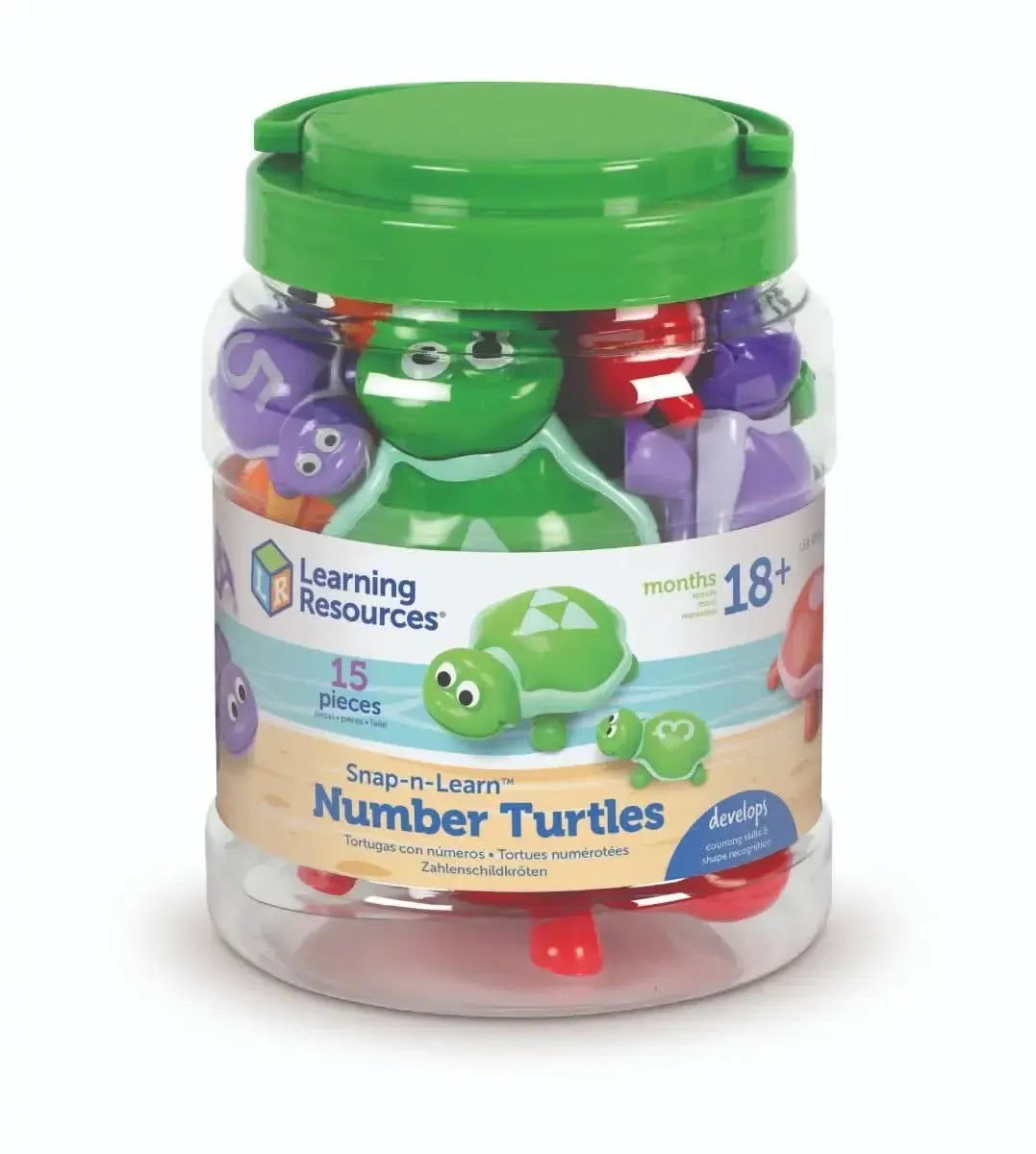 Snap-n-Learn Number Turtles-Snap-n-Learn Number Turtles