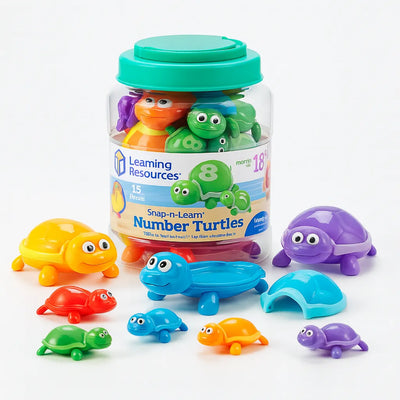 Snap-n-Learn Number Turtles-Snap-n-Learn Number Turtles