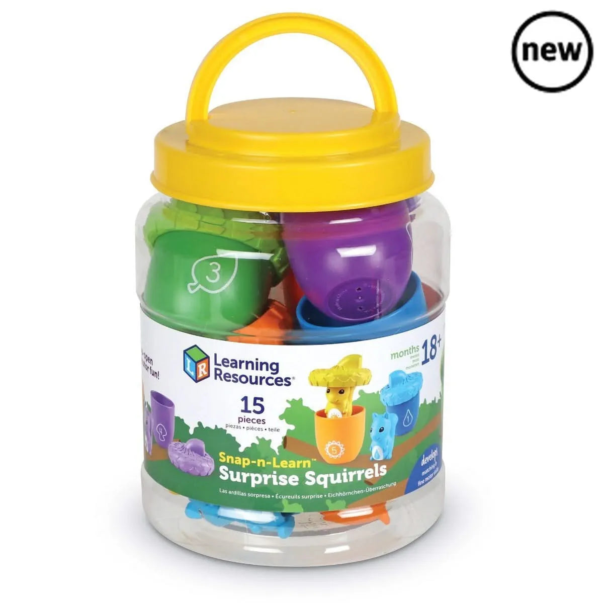 Snap-n-Learn Surprise Squirrels-Snap-n-Learn Surprise Squirrels