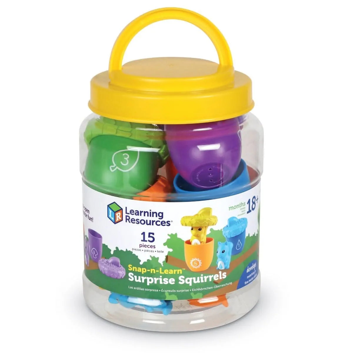 Snap-n-Learn Surprise Squirrels-Snap-n-Learn Surprise Squirrels