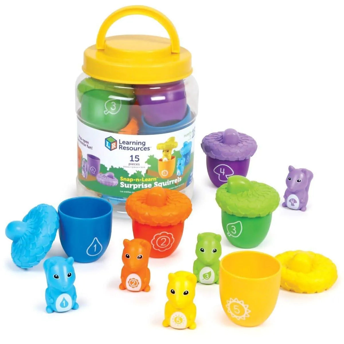 Snap-n-Learn Surprise Squirrels-Snap-n-Learn Surprise Squirrels