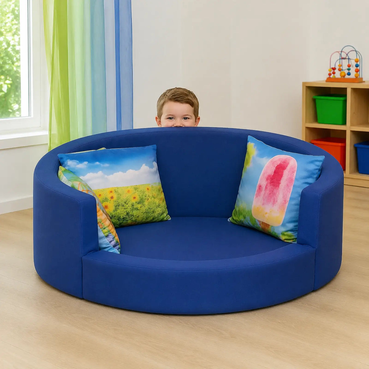 Snuggly Den Blue Cotton lifestyle image 6
