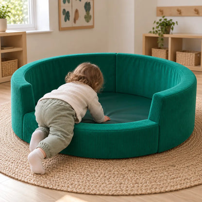 Snuggly Den Green Cord natural lifestyle view 4