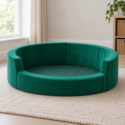 Snuggly Den Green Cord natural lifestyle view 7