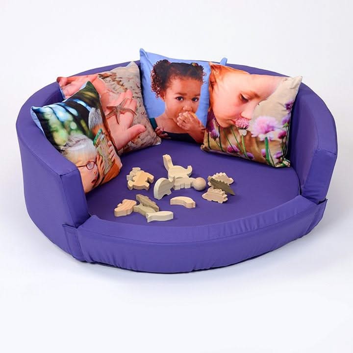 Snuggly Den Purple Cotton-Snuggly Den Purple Cotton