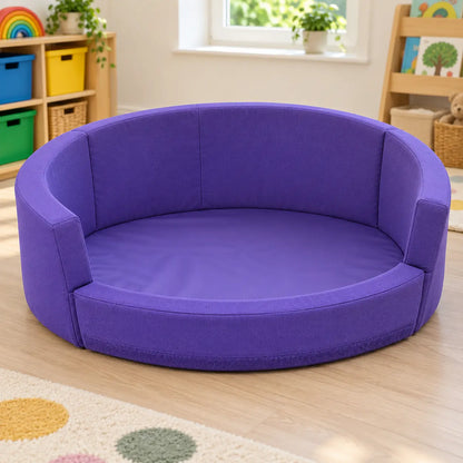 Snuggly Den Purple Cotton natural lifestyle image 5 of 8