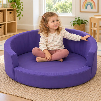 Snuggly Den Purple Cotton natural lifestyle image 8 of 8