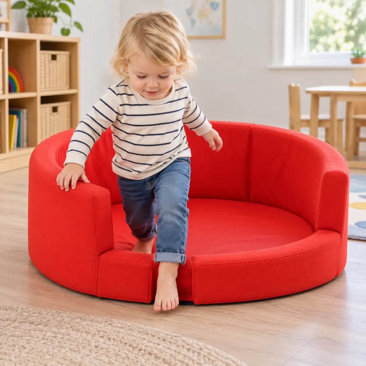 Snuggly Den Red Cotton natural lifestyle image 4 of 8