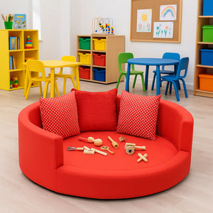 Snuggly Den Red Cotton-Snuggly Den Red Cotton