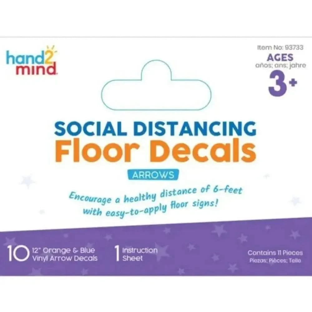 Social Distancing Floor Decals - Arrows-Social Distancing Floor Decals - Arrows