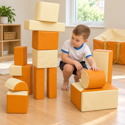 Soft Play Bag Orange and Cream lifestyle image 7 of 8