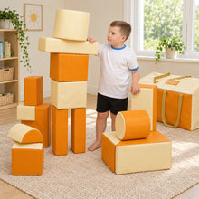 Soft Play Bag Orange and Cream lifestyle image 1 of 8