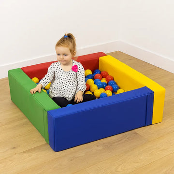 Soft Play Small Square Ball Pool,Toddler Ball Pool Standard