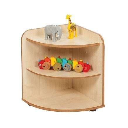 Solway Early Years 2 Shelf Corner Storage Unit, This corner storage unit features two spacious shelves that provide ample storage space for books, toys, and other essentials. The Solway Early Years 2 Shelf Corner Storage Unit is constructed from high-quality materials, making it sturdy and durable enough to withstand the rigors of daily use in an early years setting. The compact design of the Solway Early Years 2 Shelf Corner Storage Unit makes it perfect for smaller classrooms or play areas, where space is