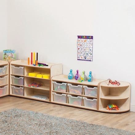 Solway Early Years 2 Shelf Corner Storage Unit, This corner storage unit features two spacious shelves that provide ample storage space for books, toys, and other essentials. The Solway Early Years 2 Shelf Corner Storage Unit is constructed from high-quality materials, making it sturdy and durable enough to withstand the rigors of daily use in an early years setting. The compact design of the Solway Early Years 2 Shelf Corner Storage Unit makes it perfect for smaller classrooms or play areas, where space is