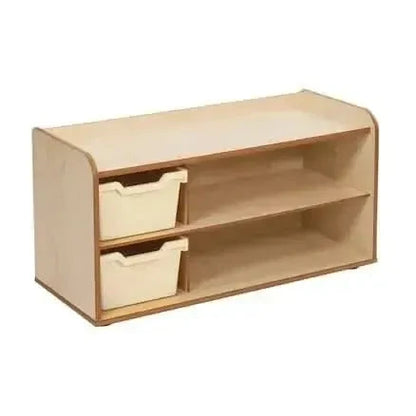 Solway Early Years Shelving 2 Tray-Solway Early Years Shelving 2 Tray