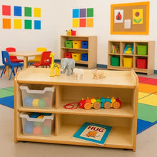 Solway Early Years Shelving 2 Tray-Solway Early Years Shelving 2 Tray