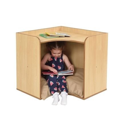 Solway Early Years Storage Corner Unit, The Solway Early Years Storage Corner Unit is the perfect addition to any early years setting. Designed with younger children in mind, this storage corner unit is robust and durable, ensuring it can withstand the inevitable wear and tear of daily use. Featuring a compact design, this unit is ideal for spaces where room is limited. Its smaller proportions make it easier for younger children to access their belongings without assistance, fostering their independence and
