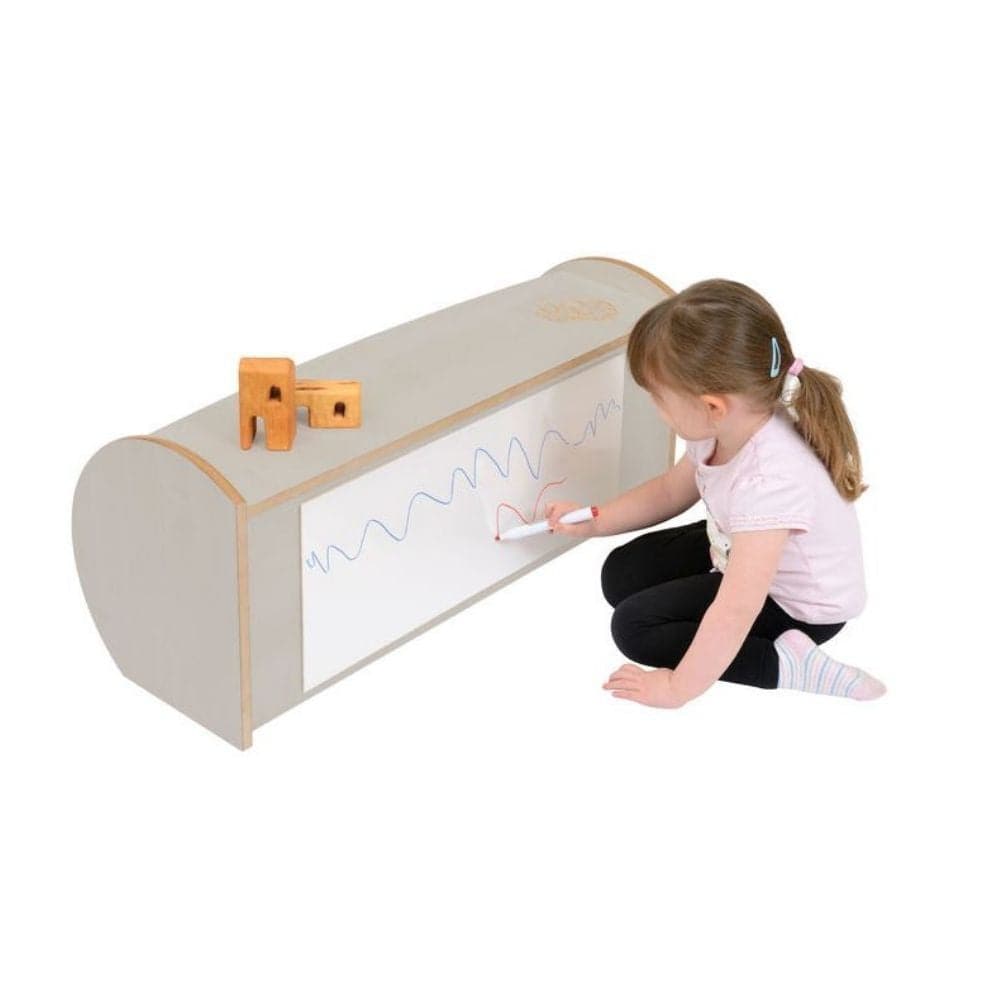 Solway Mini Shelf Unit with Drywipe Back, The Solway Mini Shelf Unit with Drywipe Back is a robust, durable unit, ideally sized for early years. The Solway Mini Shelf Unit with Drywipe Back is ideal for younger children to access, and where space is more limited. The Solway Mini Shelf Unit with Drywipe Back is a low level storage unit with drywipe back ideal for babies and toddlers. The Solway Mini Shelf Unit with Drywipe Back provides easy access to resources and encourages independent play. Material:MDF H