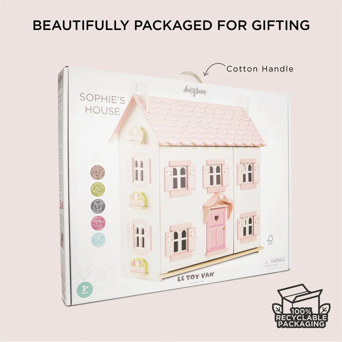 Sophie's Wooden Dolls House-Sophie's Wooden Dolls House