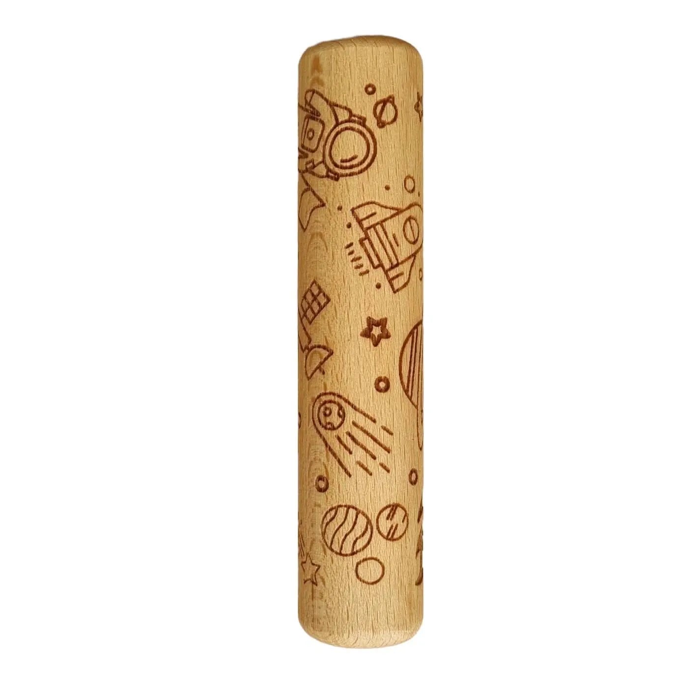 Space Travel Wooden Roller-Space Travel Wooden Roller
