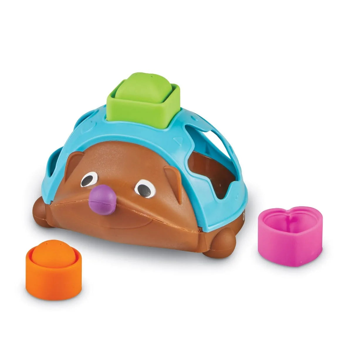 Spike The Fine Motor Hedgehog Poppin Shapes Sorter-Spike The Fine Motor Hedgehog Poppin Shapes Sorter