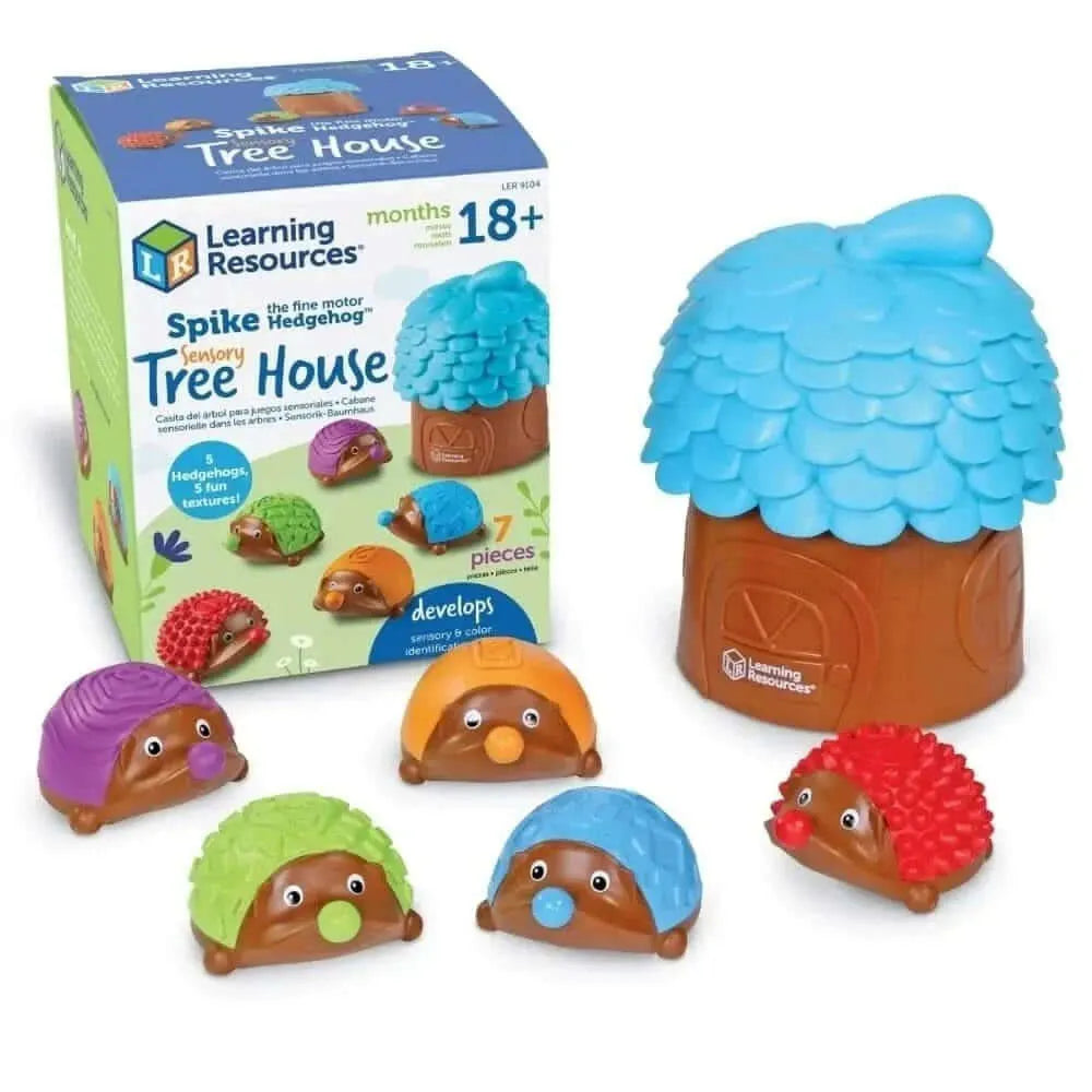 Spike the Fine Motor Hedgehog Sensory Tree House-Spike the Fine Motor Hedgehog Sensory Tree House