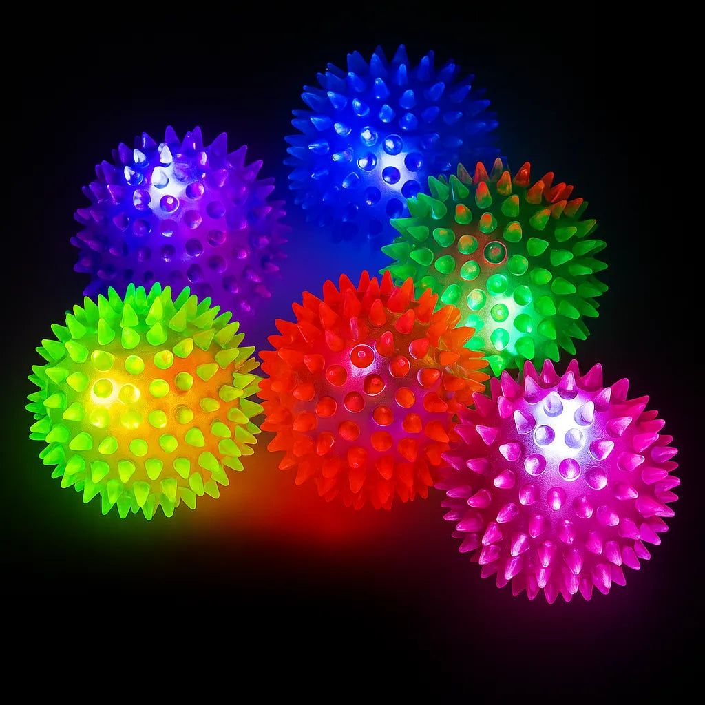 Spikey Light up ball-Spikey Light up ball