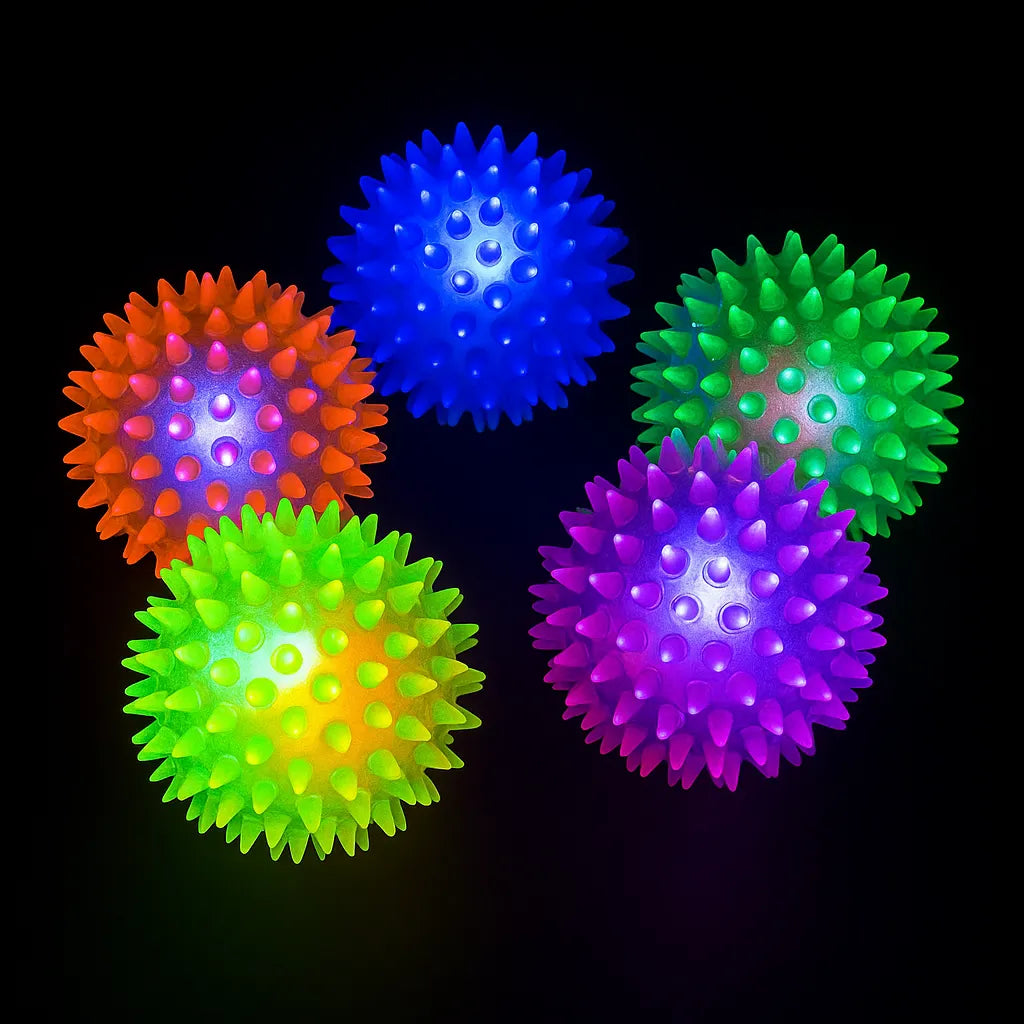 Spikey Light up ball-Spikey Light up ball