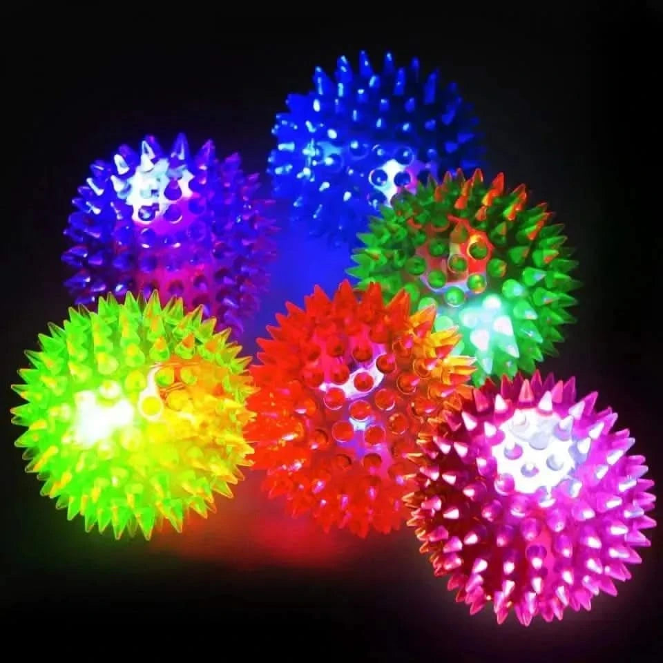 Spikey Light up ball-Spikey Light up ball