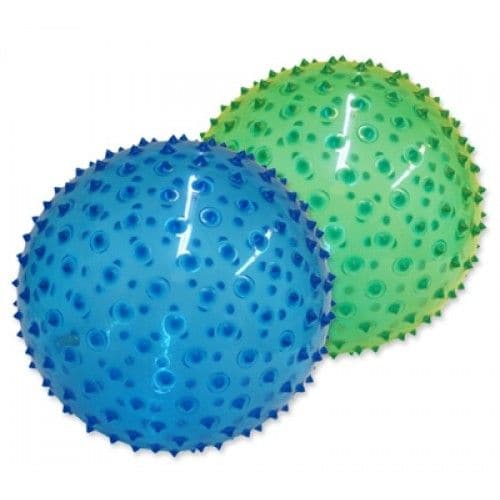 Spikey Sensory Ball, The spikey sensory ball is super tactile and is easy to catch and hold and throw making it a perfect sensory ball for throwing and catching skills and also a great way to provide massage and stimulation through play. Soft inflatable balls with small tactile knobbly bits all over, in assorted colours. The Spikey Sensory Ball is great as a fidget toy, or a massage tactile toy for sensory input. Watch children go crazy for this fantastic tactile ball. A great touch and feel ball especially