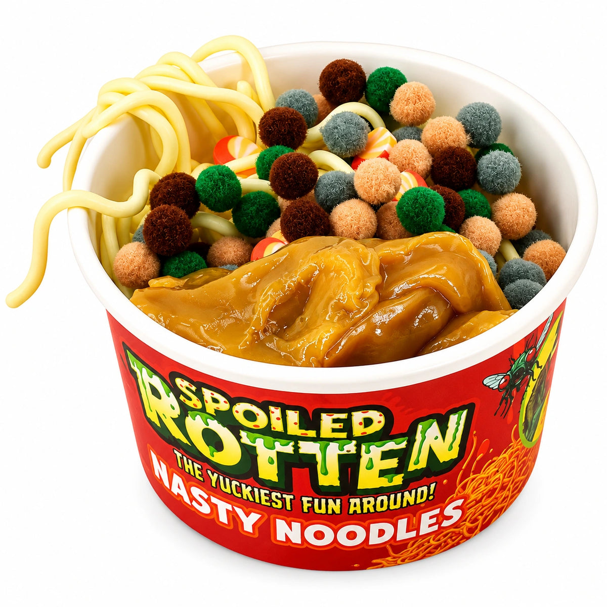 Spoiled Rotten Nasty Noodles Squishy Toy-Spoiled Rotten Nasty Noodles Squishy Toy
