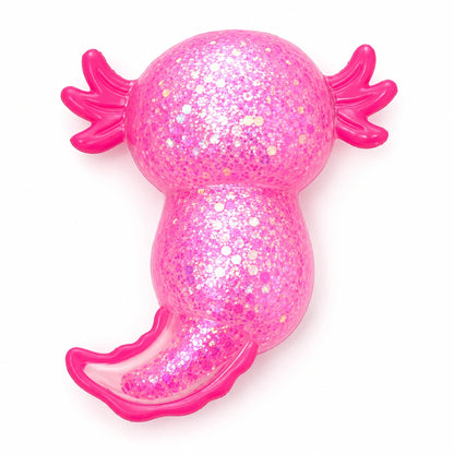 Squeezable Glitter Axolotl Stress Toy-Squeezable Glitter Axolotl Stress Toy
