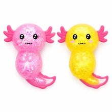 Squeezable Glitter Axolotl Stress Toy-Squeezable Glitter Axolotl Stress Toy