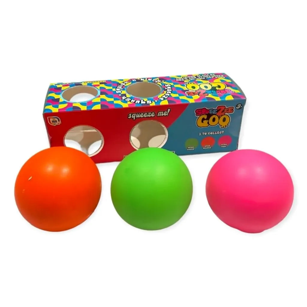 Squeeze Goo Balls - Set of 3-Squeeze Goo Balls - Set of 3