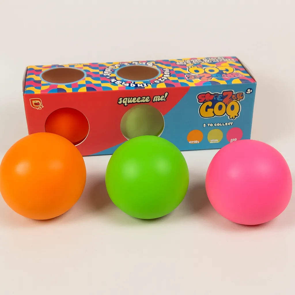Squeeze Goo Balls - Set of 3-Squeeze Goo Balls - Set of 3