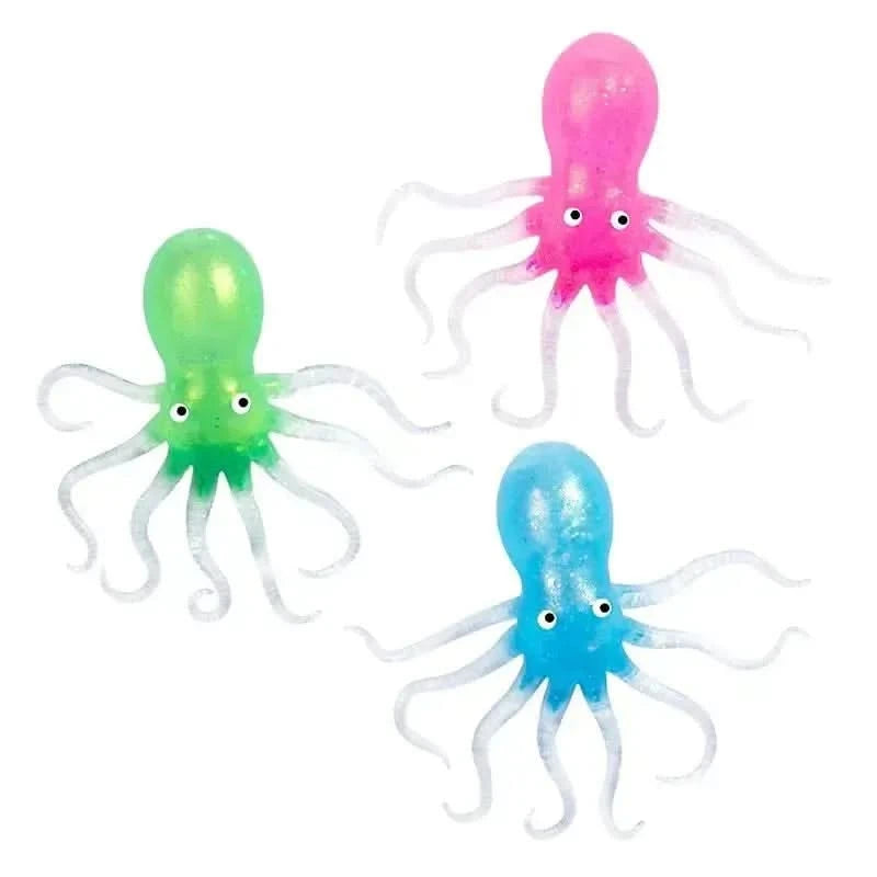 Squeeze Sparkle Confetti Octopus-Squeeze Sparkle Confetti Octopus