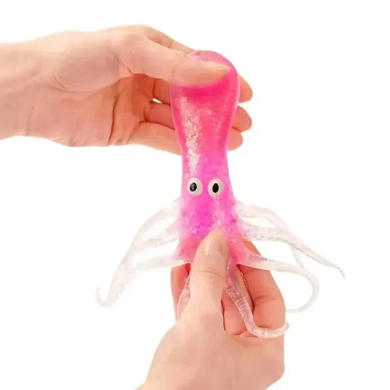 Squeeze Sparkle Confetti Octopus-Squeeze Sparkle Confetti Octopus