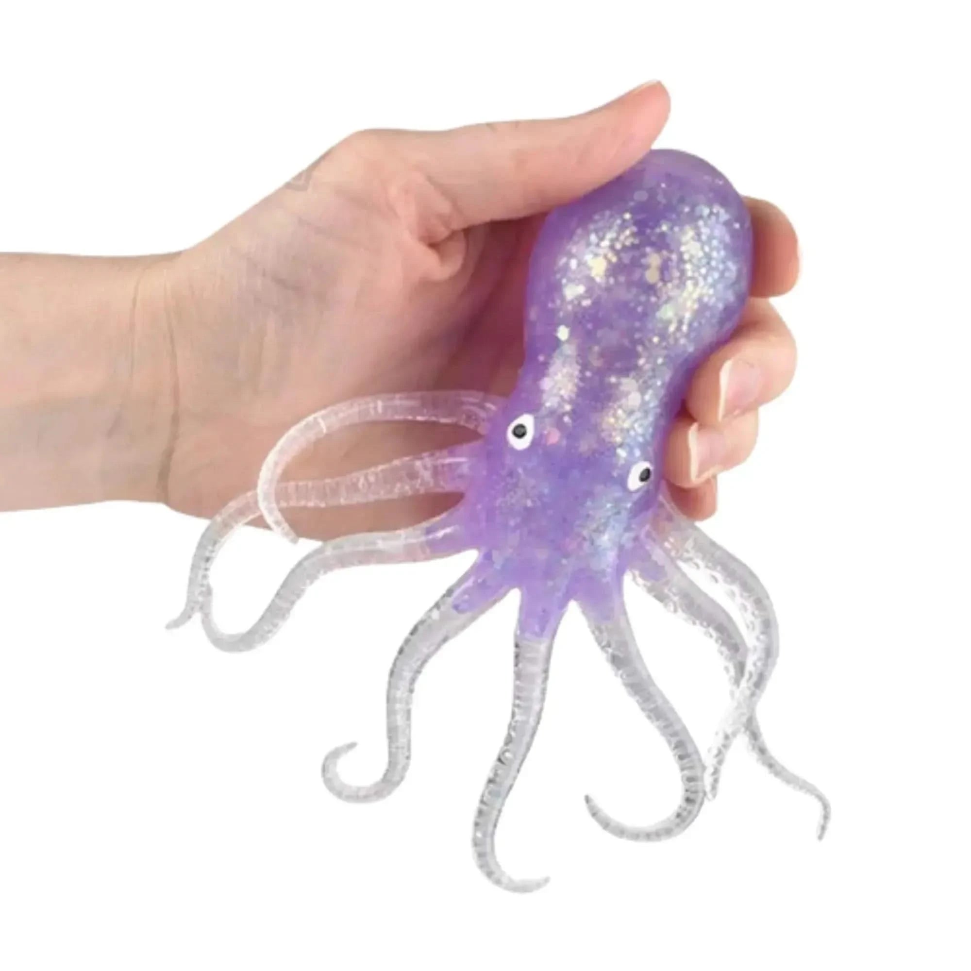 Squeeze Sparkle Confetti Octopus-Squeeze Sparkle Confetti Octopus